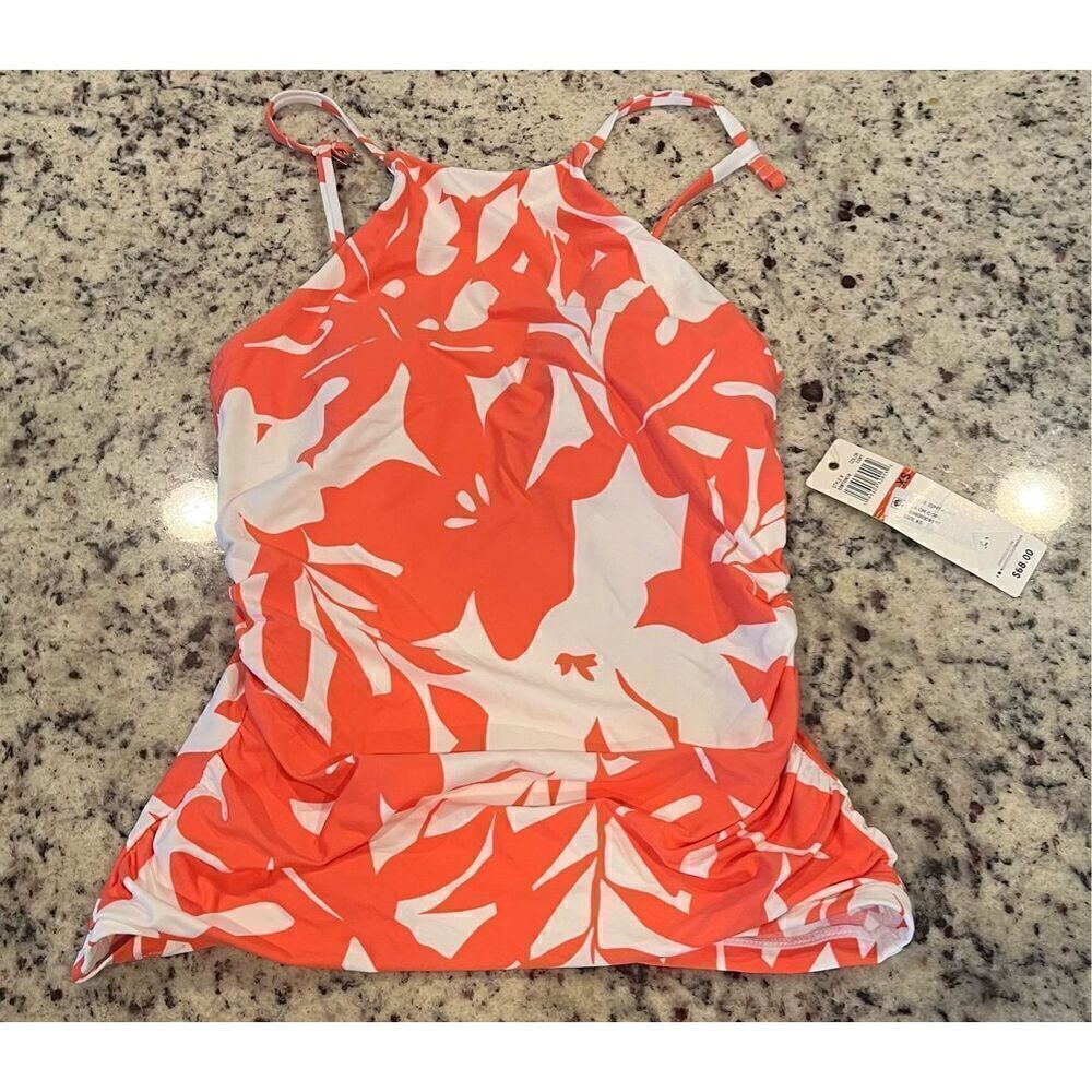 Anne Cole High Neck Tankini Top - Picture 2 of 5